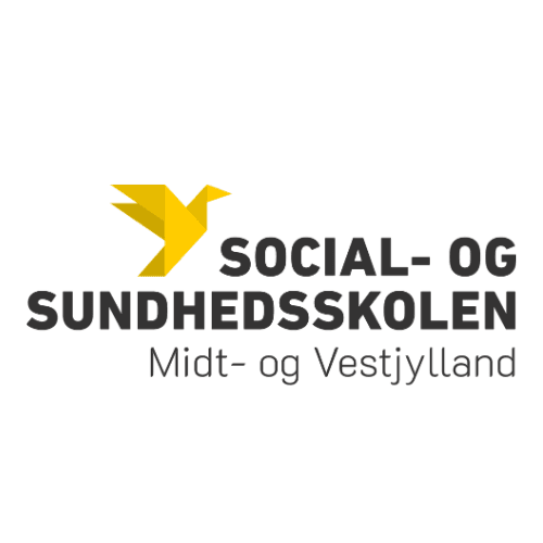 Social- og Sundhedsskolen Midt- og Vestjylland logo
