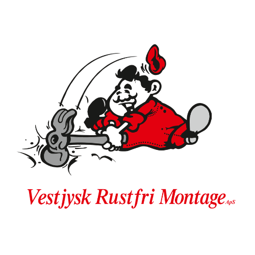 Vestjysk Rustfri Montage logo
